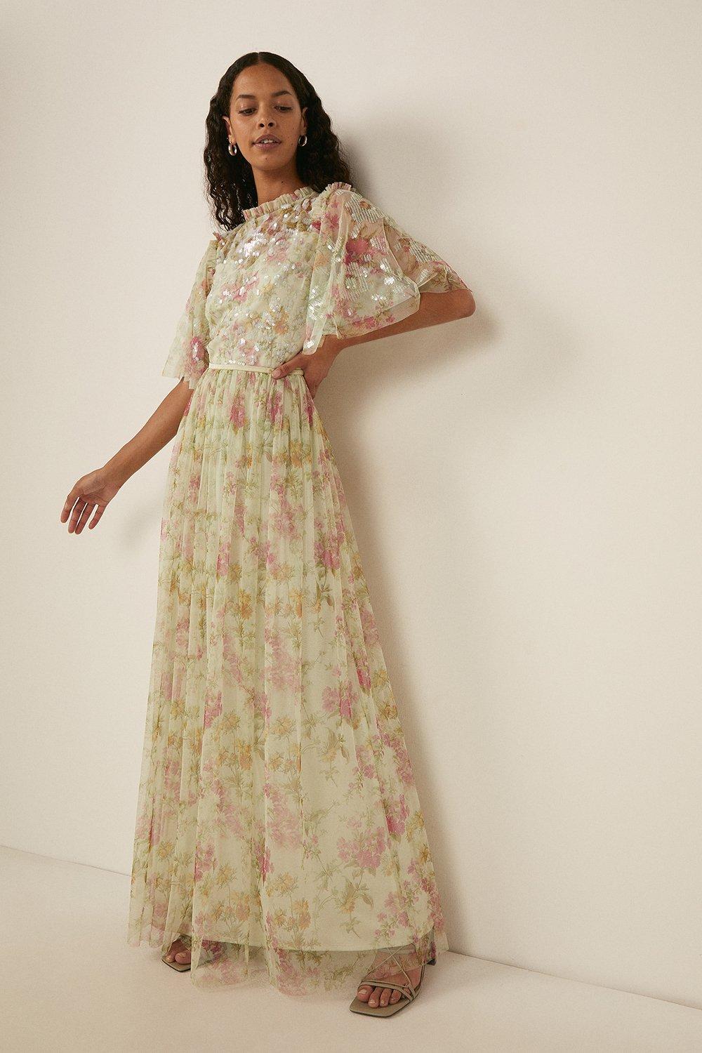 Oasis glitter star dress sales